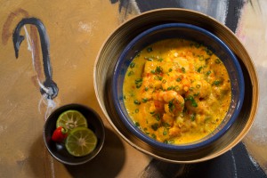 Green Papaya Soup with Seafood