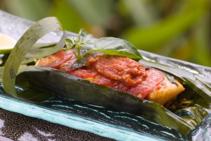 Grilled Fish in Banana Leaf